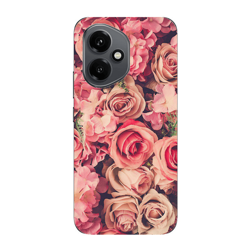 Honor Magic 400 Bud Roses Transparent Silicone TPU Θήκη